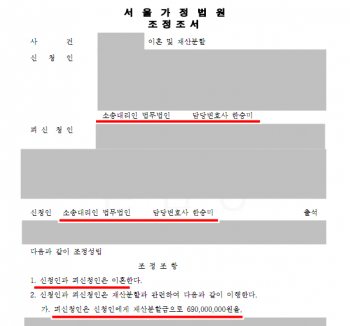 남편이 이혼거부하였으나 단 1회 조정으로 이혼성립 이미지 1
