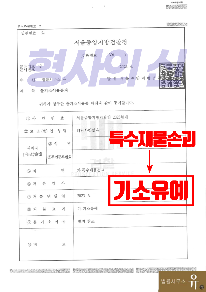 [형사의 신] 보복운전으로 자동차 특수재물손괴한 혐의-기소유예 이미지 3