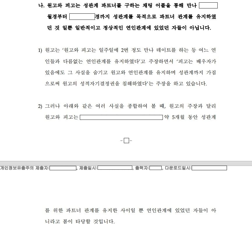 [피고대리] 성적자기결정권침해 손해배상 ㅣ 전부승소 이미지 1