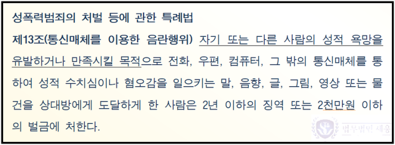 통신매체이용음란 무혐의, 무죄가 가능한 경우 이미지 1