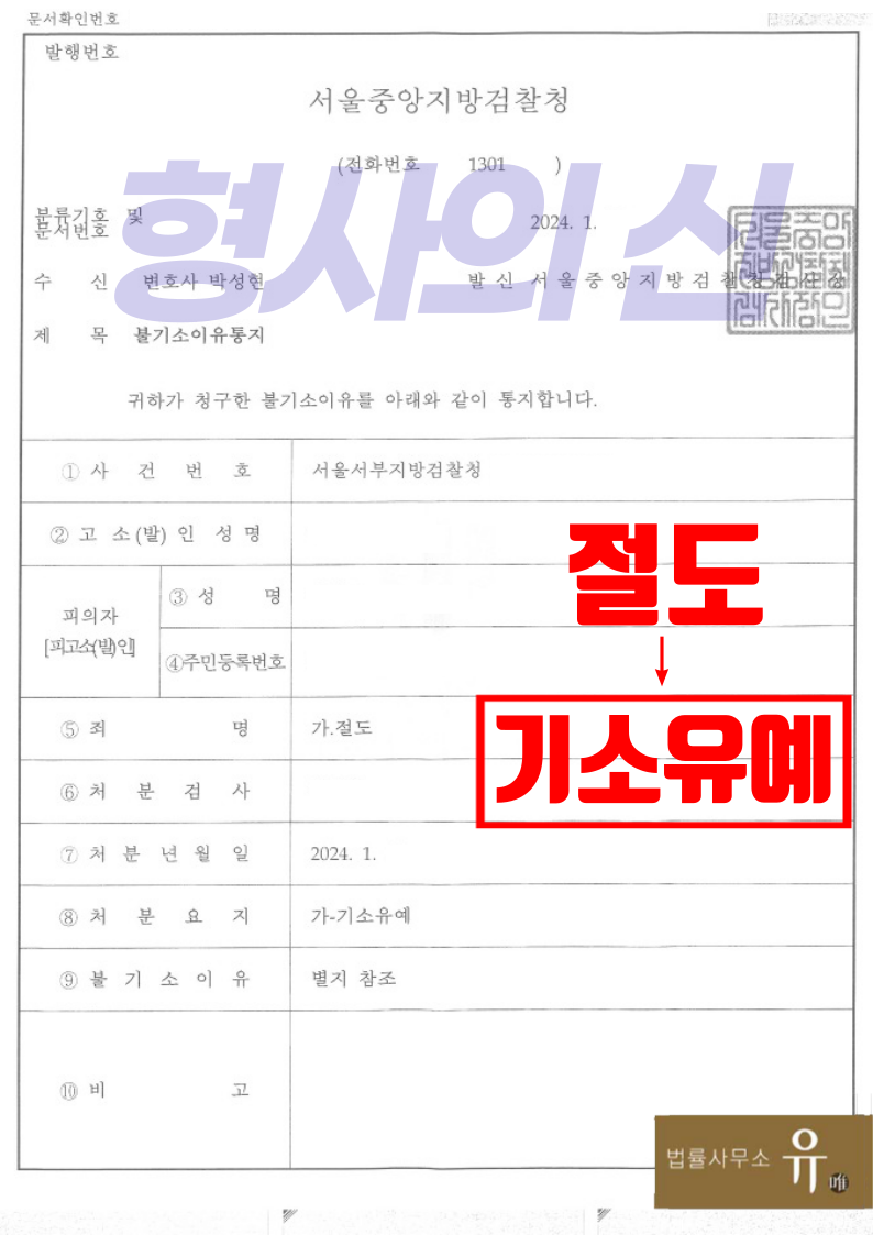 [형사의신]술집에서 라이터 훔친 혐의받은 사건-기소유예(절도죄) 이미지 2