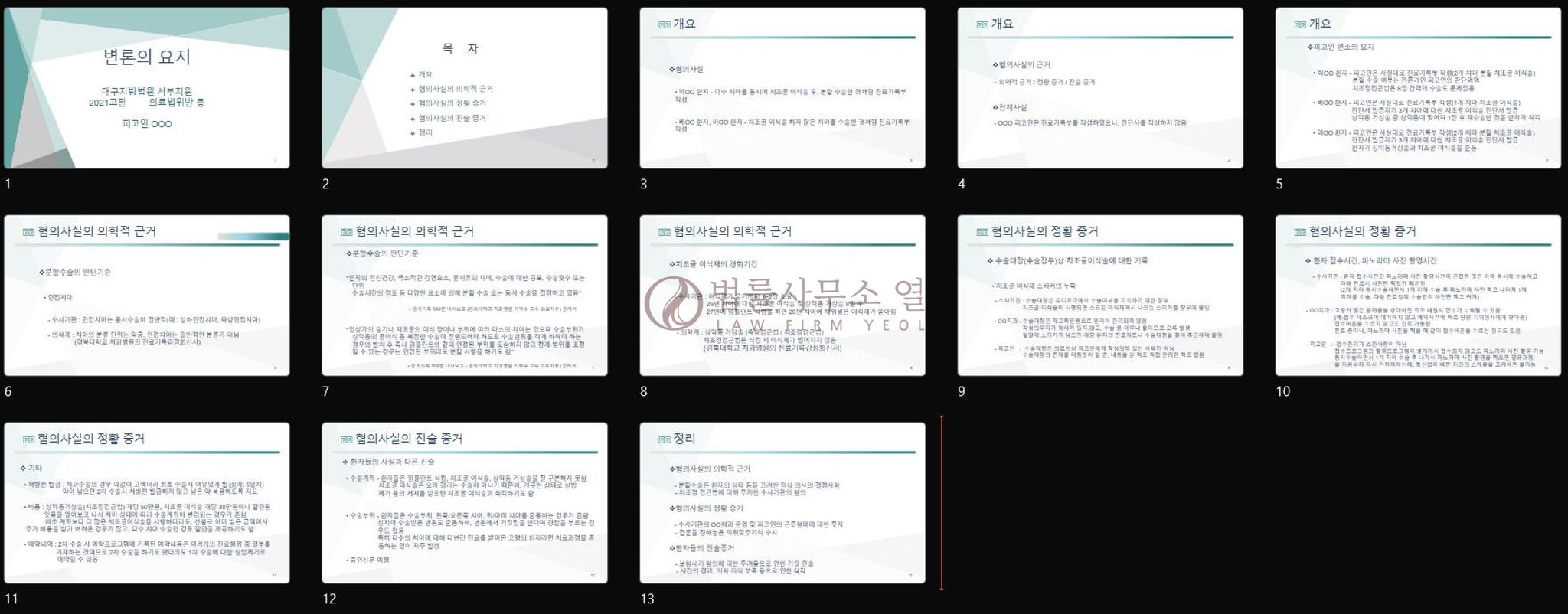 [의료법위반/보험사기] 의사 무죄 성공사례!! 이미지 3