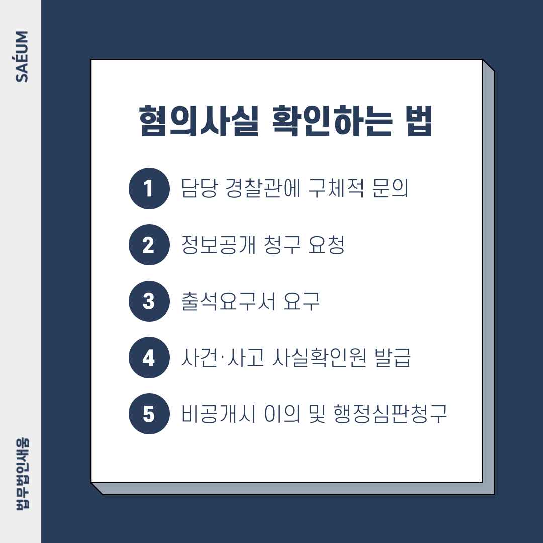 갑자기 경찰이 출석을 요구한다면? | 로톡