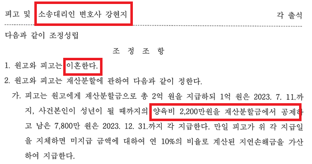 조정이혼 재산분할 70% 방어 및 재산분할대금 분할지급 이미지 3