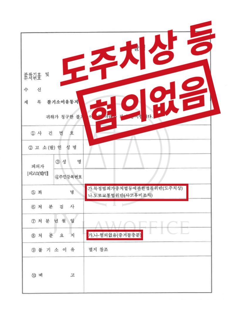 도주치상/사고후미조치, 인명사고 있었으나 '혐의없음' 이미지 1