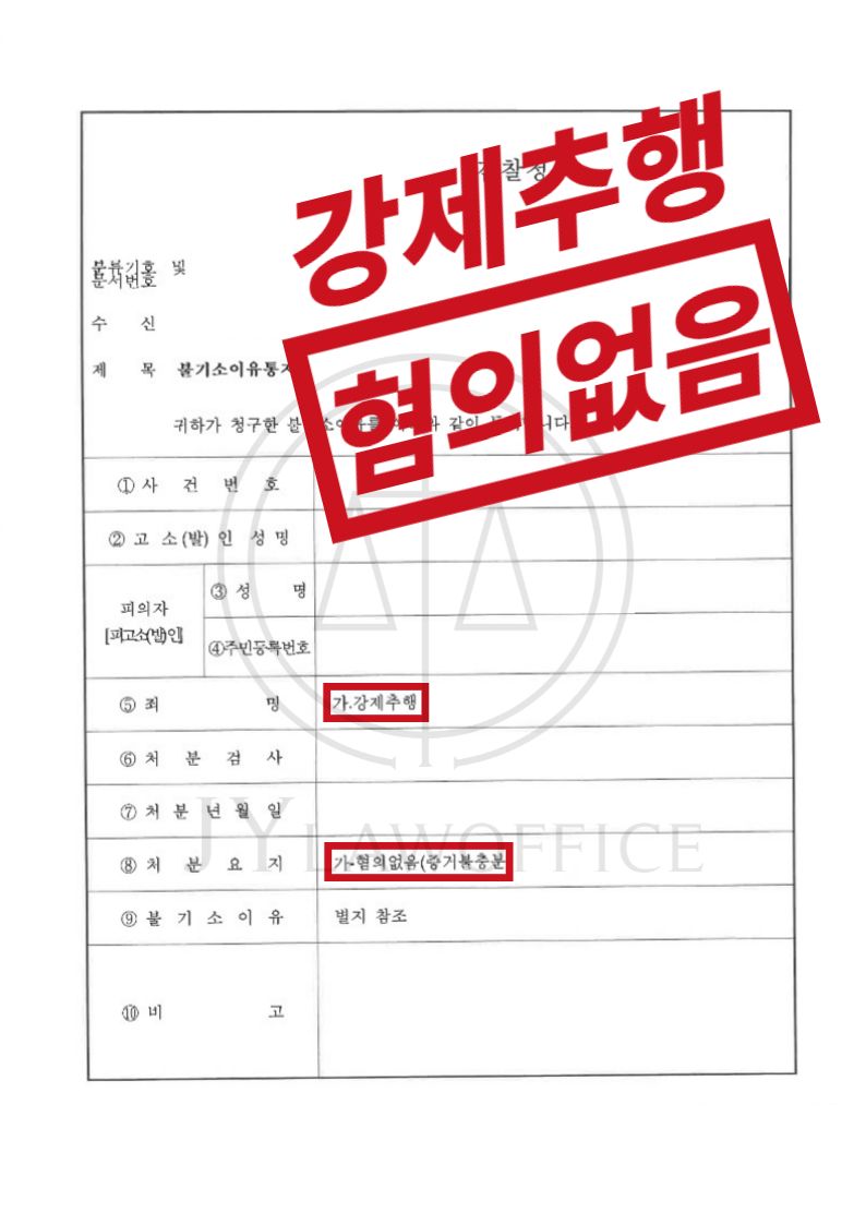 강제추행, 객관적인 증거 없다면 '혐의없음' 이미지 1