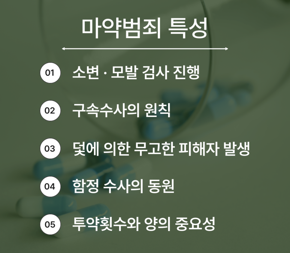 마약범죄자수 감형 방안은 이미지 2