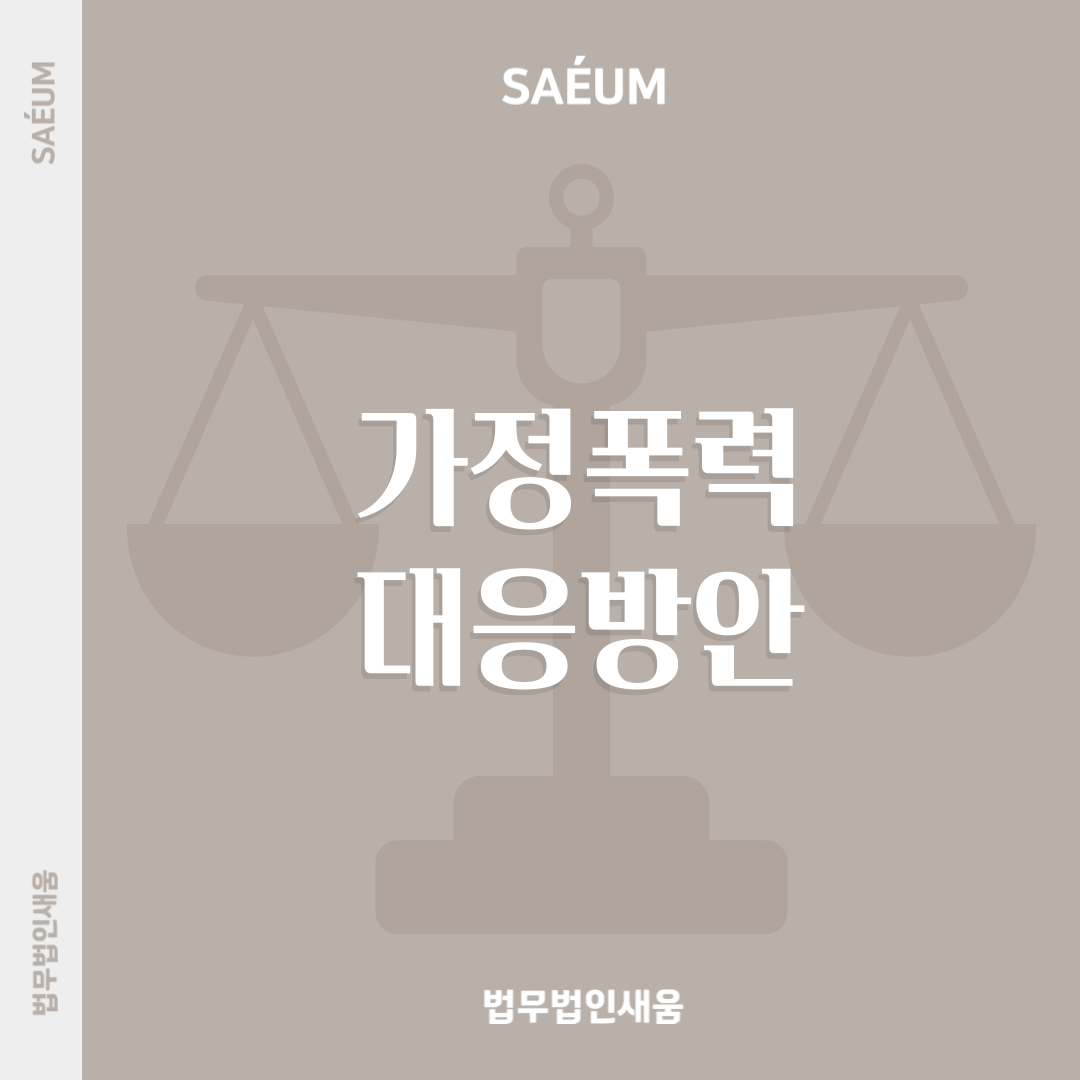 사실혼 배우자의 가정폭력 대응방안 이미지 1