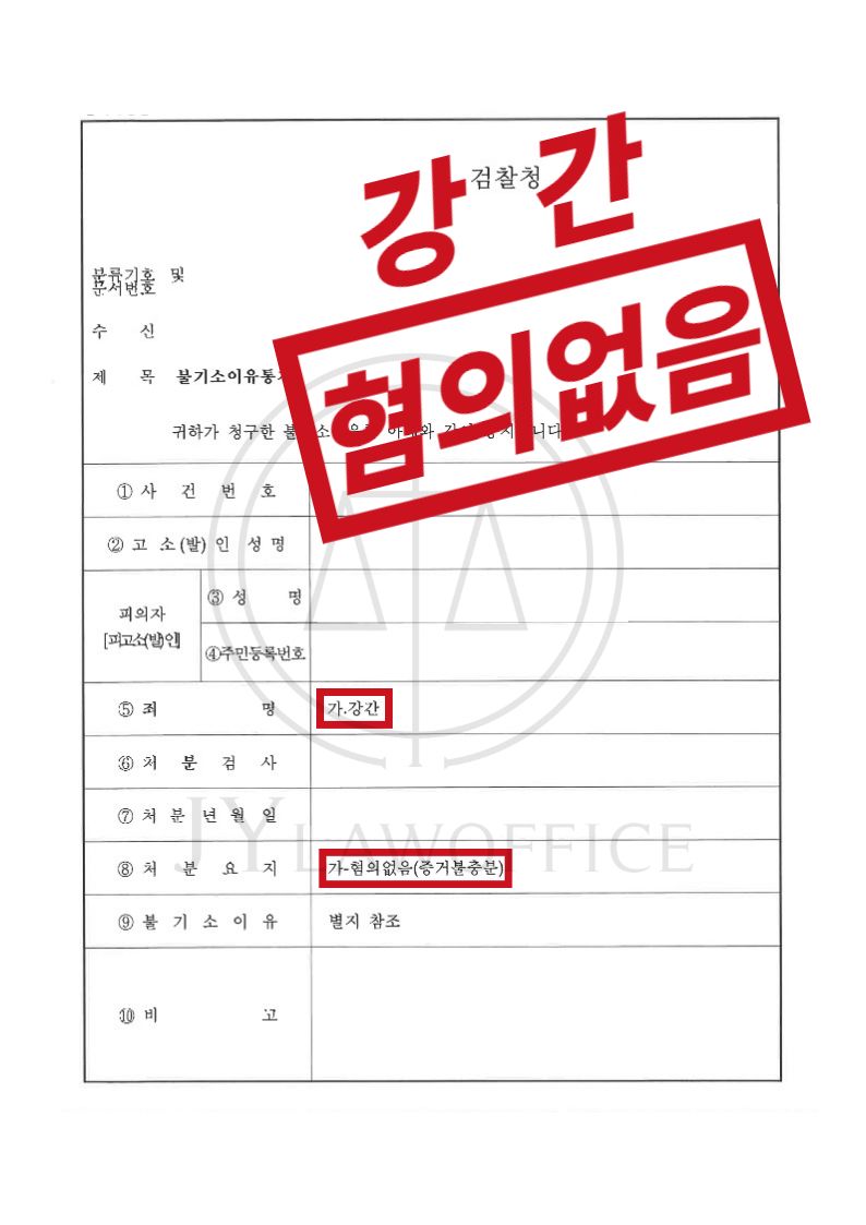 강간, 쌍방 합의 입증한다면 혐의없음 이미지 1