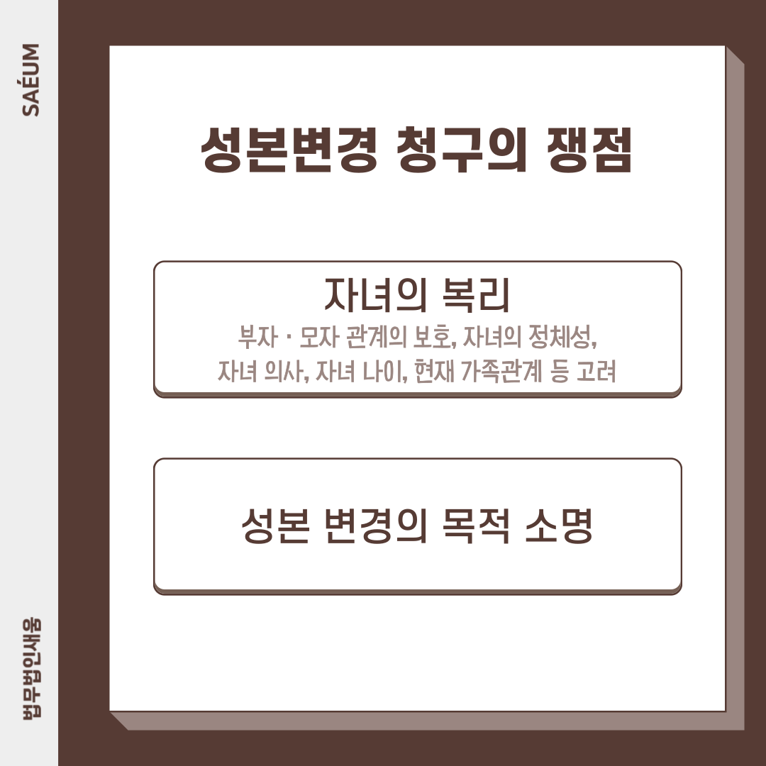 “엄마 성 따를래요” 성인 성본 변경 청구 가능해지려면? 이미지 2