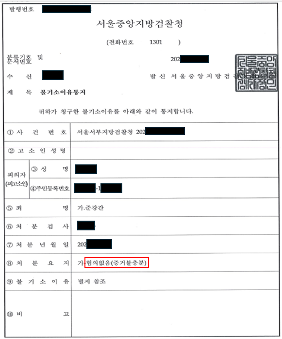 집들이에서 알게 된 여성과 성관계, 검찰에서 무혐의처분 이미지 1