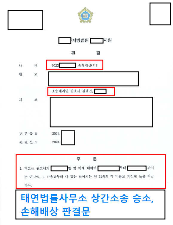 [성공사례] 상간소송 불륜소송은 전문변호사와 함께해보세요! 이미지 1