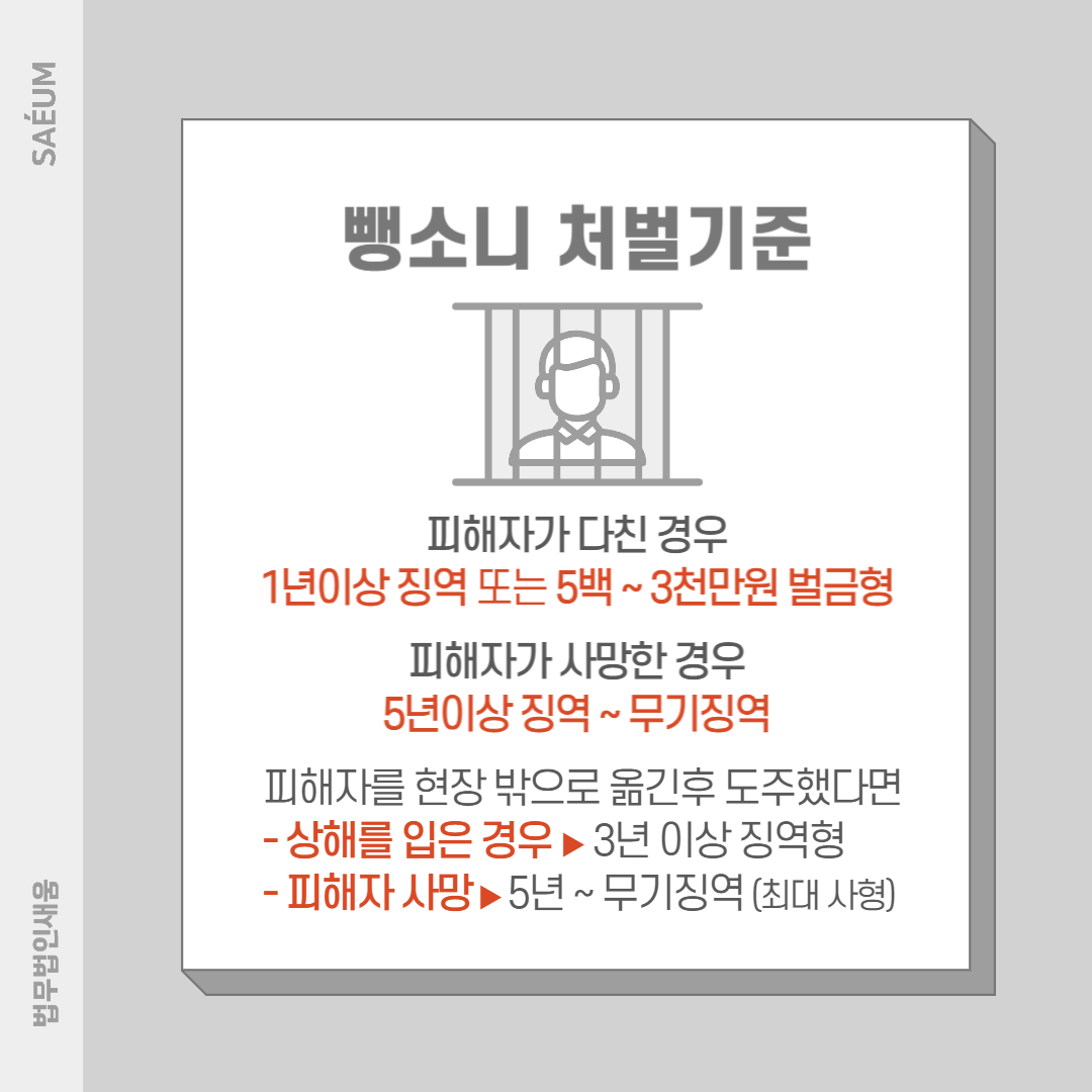 무면허운전 뺑소니 도로교통법위반과 업무상과실치상 적용 이미지 2