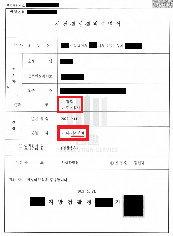 친구 집에 2번 침입하여 7천만 원치 명품들을 절도한 사건 이미지 4