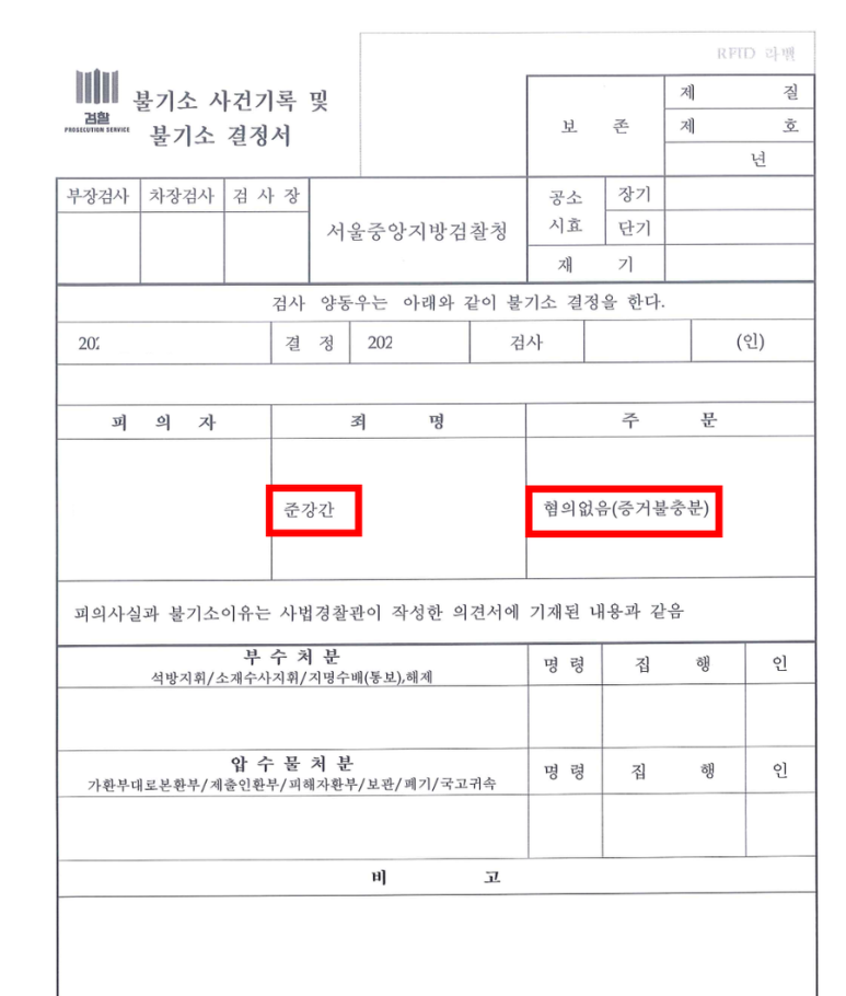 유흥업소(룸싸롱)에서 여종업원을 준강간한 혐의 이미지 2