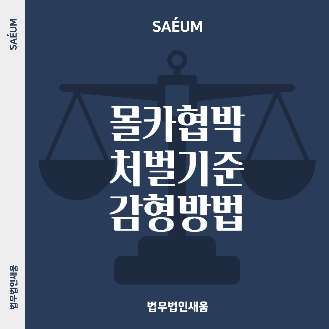 성관계 동영상 몰카 유포 협박, 처벌 기준과 감형 방법 이미지 1
