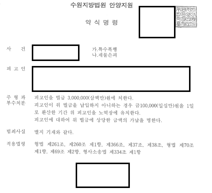 배우자 향해 물건 던진 경우 안 맞아도 특수폭행 성립 이미지 1