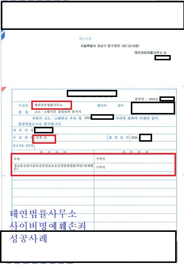 [성공사례] 명예훼손변호사가 진행한 병원리뷰고소사례! 이미지 1