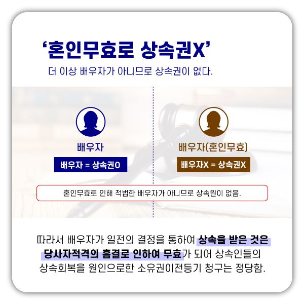배우자의 상속, 혼인무효가 된 경우에는? 이미지 3