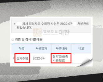강제추행(사귈당시 스킨십 이별후 전여친 고소) 무혐의 방어성공! 이미지 1