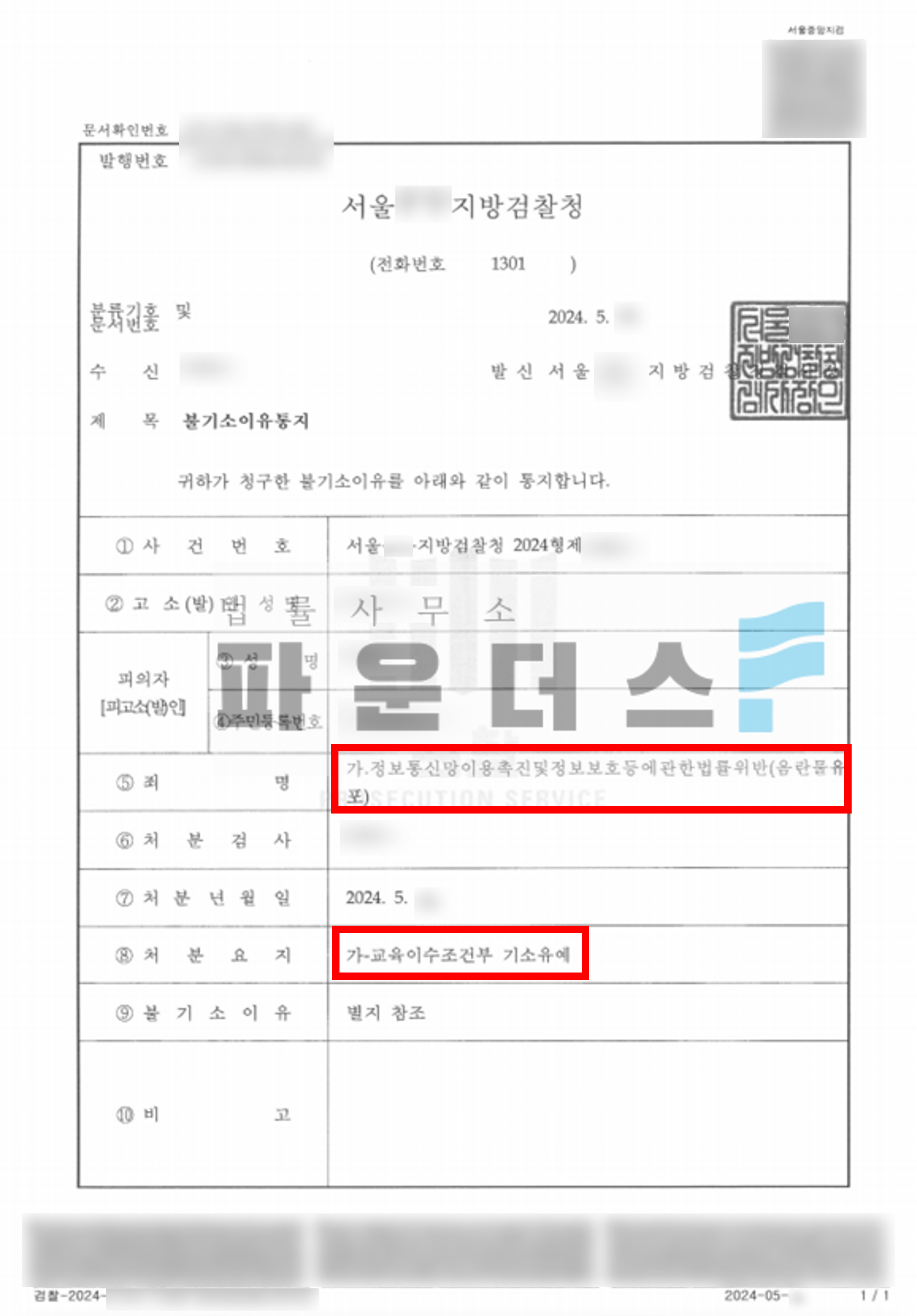 [음란물유포 기소유예] 얼굴+가슴 합성사진 업로드 통매음 피소 이미지 5