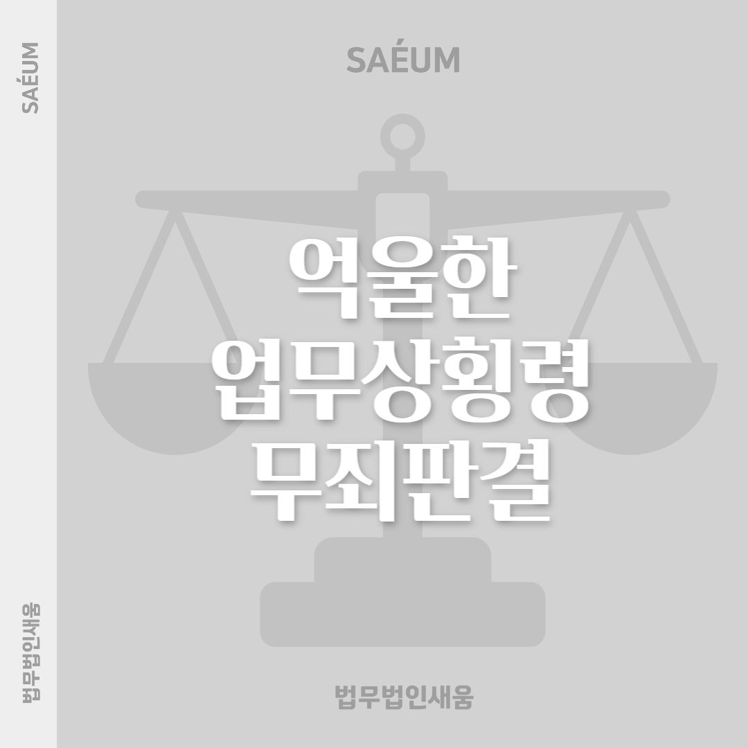 업무상횡령죄 억울한 상황에서 무죄를 이끌어내기 위해서는 이미지 1