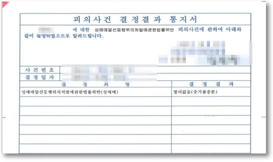 성매수로 송치된 의뢰인을 변호해  검찰 무혐의를 받아낸 사례 이미지 5