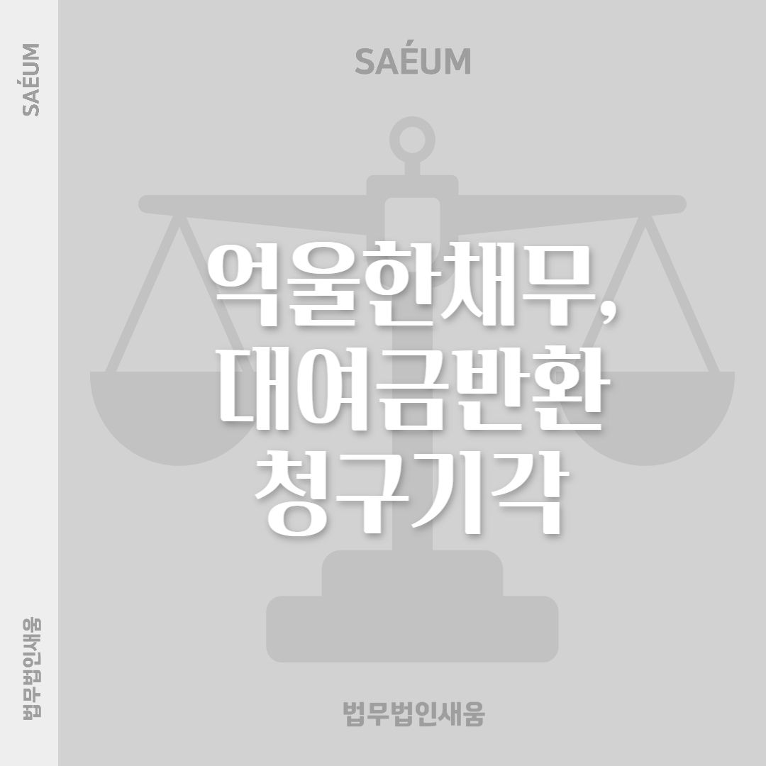 억울한 채무관계, 차용증 지급명령 및 대여금반환청구소송 대응 이미지 1