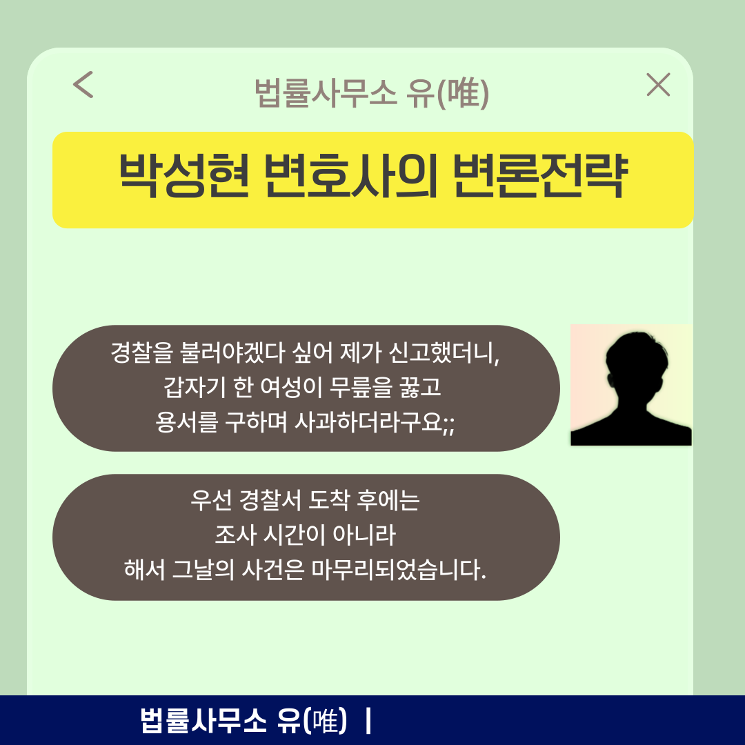 먼저 머리채 잡혔는데 폭행쌍방이라고요? - 박성현변호사 카드뉴스 이미지 4