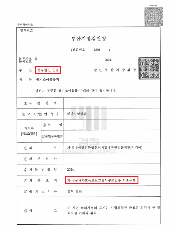 [성매매] 미성년자 대상 성매매, 수사단계에서 \