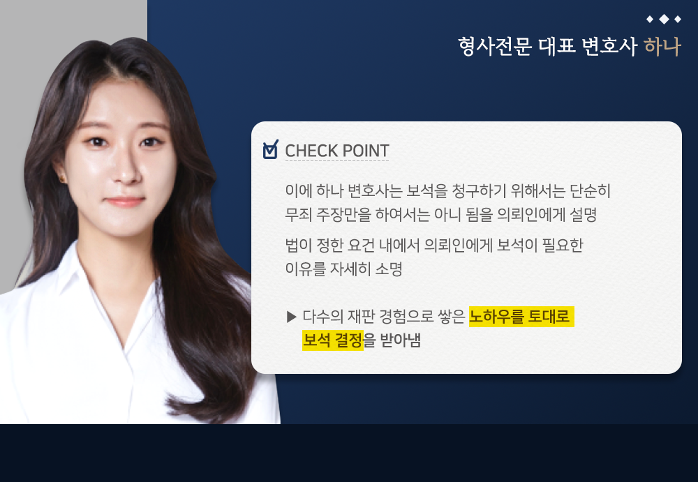 뺑소니 사망사고 구속기소된 피고인 보석 사례 이미지 3