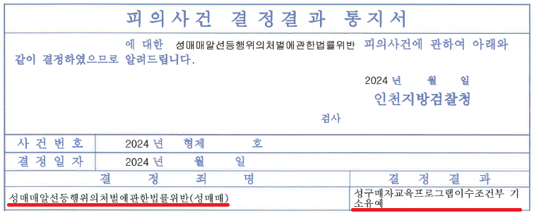 랜덤채팅 성매매, 교육이수조건부 기소유예 처분이 필요하다면 이미지 2