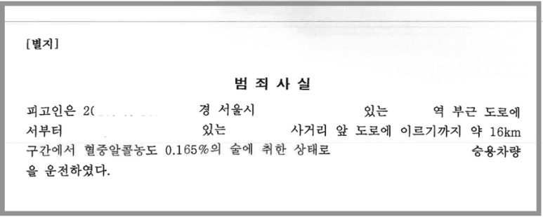음주운전 처벌 2년 만에 음주 교통사고를 낸 사건: 벌금형 이미지 2