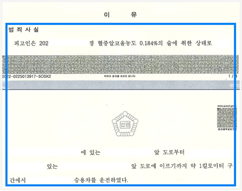 음주단속을 발견하고 도주하다 적발된 음주운전 2진: 벌금형 이미지 2