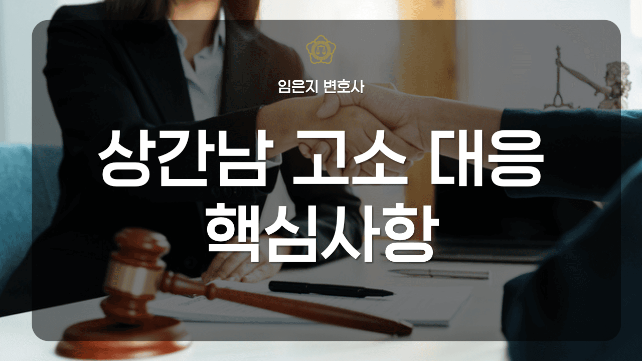 상간남 고소를 당했다면? 대응 방법 가지 이미지 1