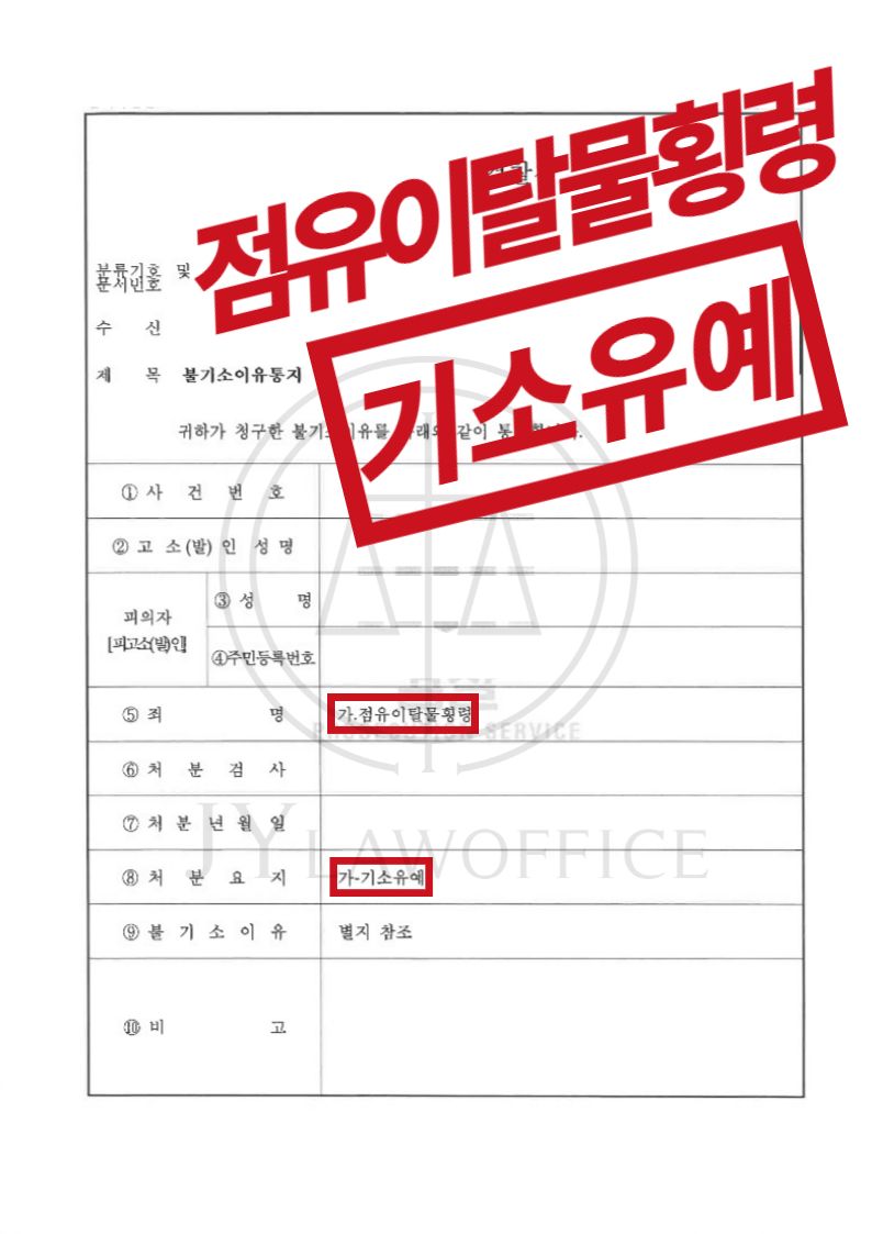 점유이탈물횡령, 피해 물건 반환하며 기소유예 이미지 1