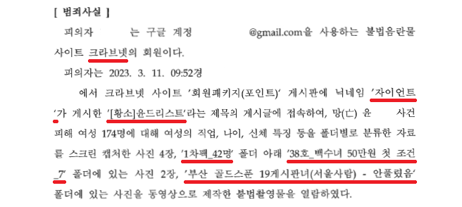 크라브넷 윤XXX 사건 - 자이언트, 꽁푸엉 이미지 1