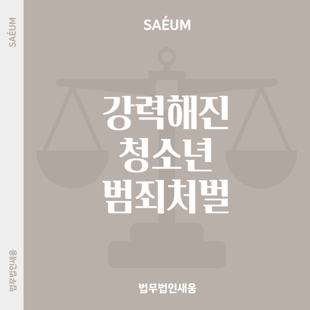 *심각한 청소년범죄 더 강력해진 처벌에 형사전문변호사 조력 필수 이미지 1