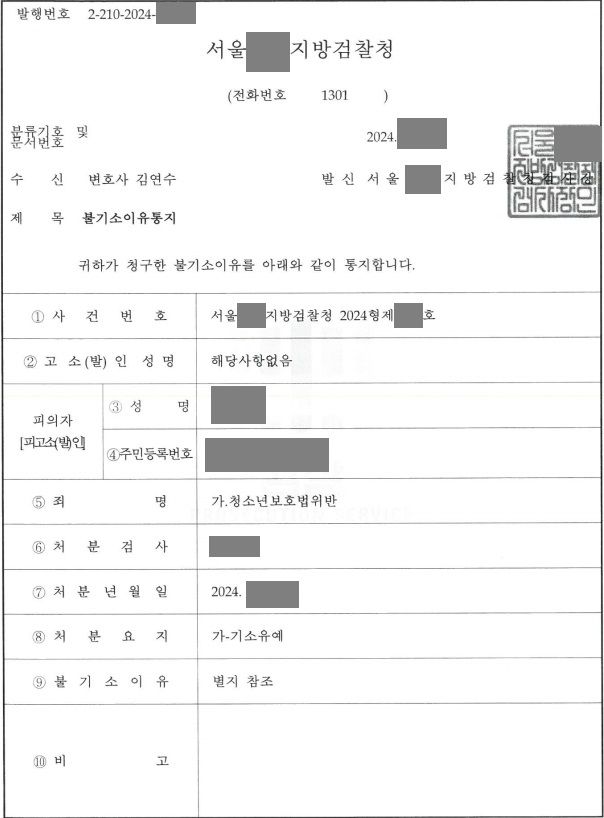 모텔에서 알바하다가 미성년자 혼숙을 받아서 청소년보호법 위반 이미지 1