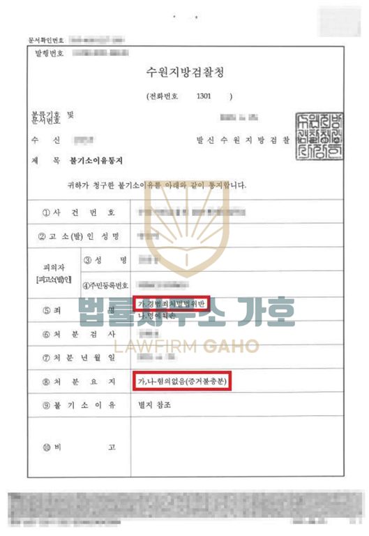 ✔ 경범죄처벌법위반 [ 혐의없음 ] 이미지 5