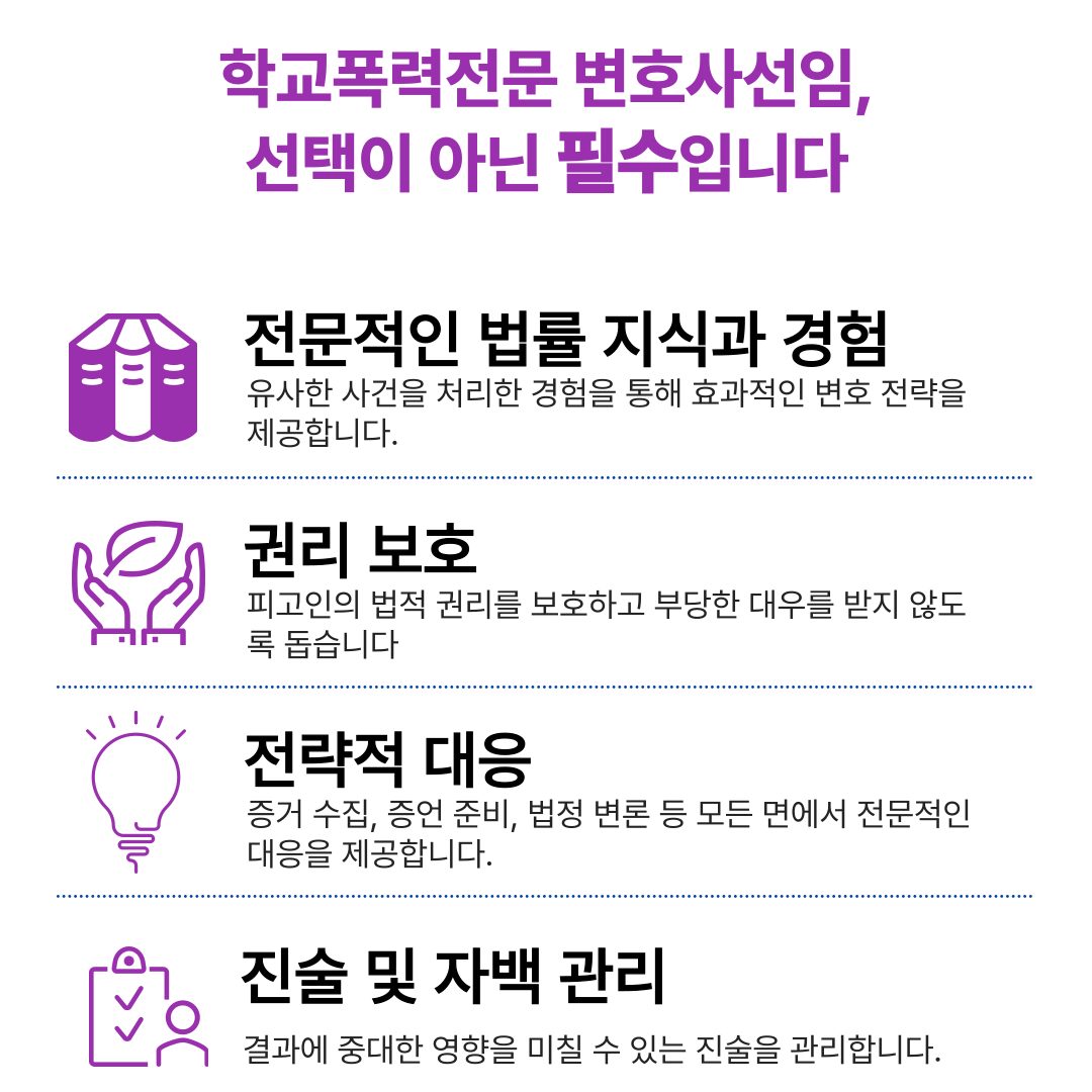 [학교폭력변호사] 학폭징계 가해자 생기부 불이익 준비해야 할 것 이미지 2